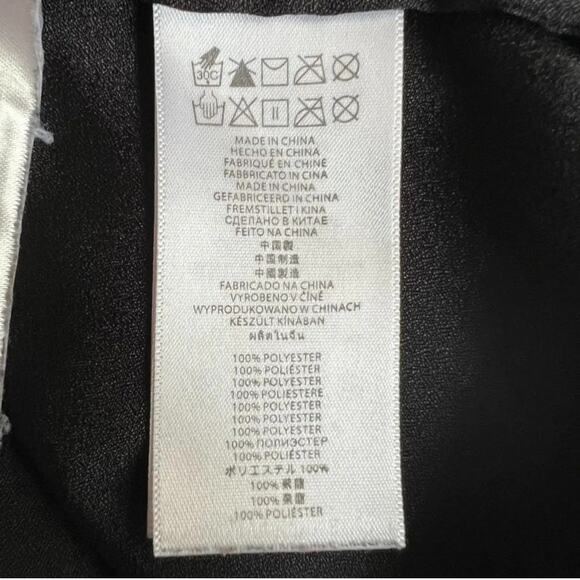 Michael Kors Black Embellished V Neck Sleeveless Top, XS - Picture 4 of 6